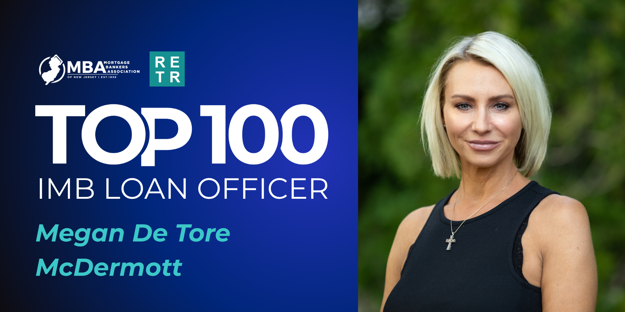 Honored as a Top 100 IMB Loan Officer Photo.